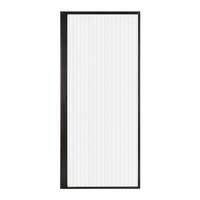 Puerta Mosquitera Plegable Invisible Personalizada, Cortina Antimosquitos e Insectos, Telescópica de Aluminio con Deslizamiento Izquierda-Derecha