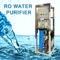 Équipement d'osmose inverse de style simple-Filtre de purification d'eau pour toute la maison de petite taille avec cadre en acier inoxydable