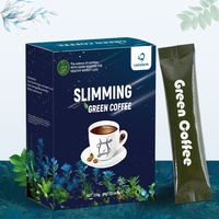 Café Verde Adelgazante Instantáneo Laicuherb para una Vida Delgada y Hermosa, Café Moldeador Adelgazante