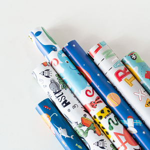 Wholesale High Quality <b>Birthday</b> Tissue <b>Rolls</b> Cartoon Children s Day Packaging <b>Wrapping</b> <b>Paper</b> <b>Roll</b> Uperior Craftsmanship - Product Image 1