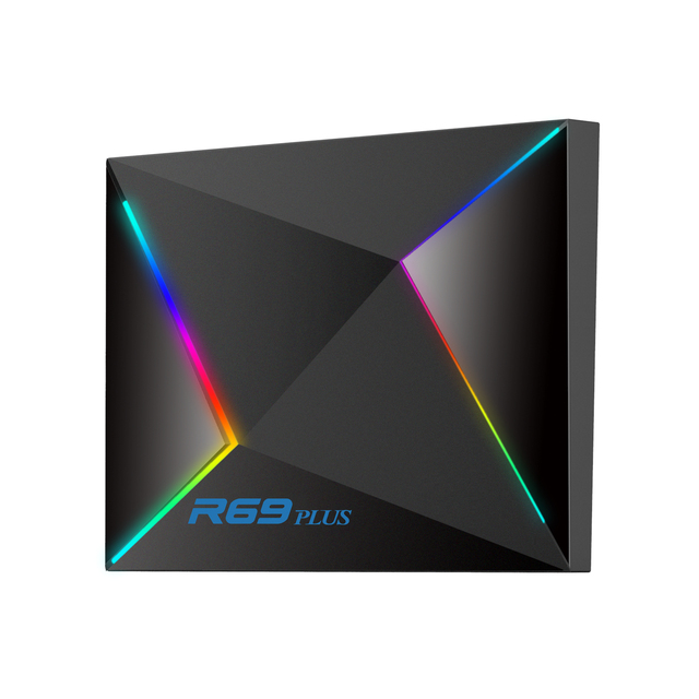 New Arrival Factory Price R69 Plus Set Top Tvbox H728 Android 14 Smart Tv Box 4K Dual Wifi Tv Box Android 8k