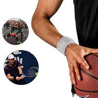 Poignet Support Bande Bracelet Sport Brassards Sueur Serviette Manchette Tennis Poignet Garde Protecteur Sangle Fitness Run Bandeau Gym