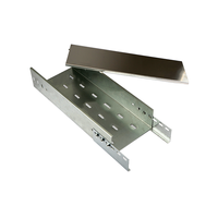 CE-Zertifizierter Maßgefertigter Eisen-Metall-Edelstahl-Aluminium-Verzinkter Perforierter Kabelkanal mit Abdeckungen