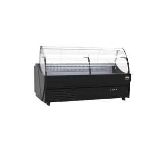 Siêu thị góc tươi thịt Showcase Máy làm lạnh/Thương mại Deli hiển thị tủ lạnh butcher cá tươi dịch vụ truy cập - Product Image 1