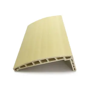 pvc laminate painting raw material wpc A type Door Casing frame