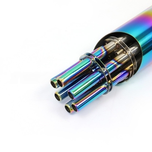 Neuer Universeller Gatling-Stil Aus Edelstahl Auspuffrohr für Honda Kawasaki DUCATI <span class=keywords><strong>ATV</strong></span> SUV Modifizierter Motorrad <span class=keywords><strong>Auspuff</strong></span> - Product Image 4