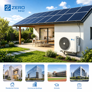 Aire Acondicionado Híbrido Solar ZERO de Fábrica, 9000, 12000, 18000, 24000 BTU, R32, MPPT, Montaje en Pared, Alta Eficiencia - Product Image 3