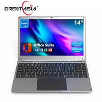 Nouvel Ultrabook Portable Chaud 14,1 Pouces avec Intel Celeron, Clavier Anglais, SSD Sans Fil et Écran IPS