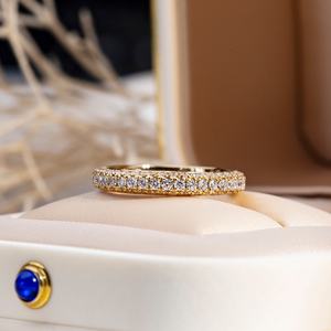 Joyería Messi MSR-1685, Diamante de Laboratorio, Diamante Redondo, 18k, para Regalo de Boda - Product Image 4