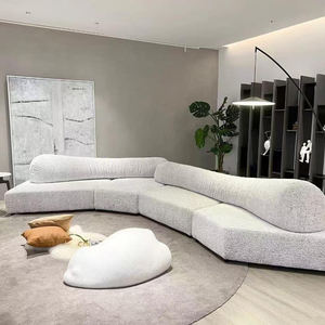 Sofá de Madera Maciza Tallada de Lujo, Estilo Americano y Europeo, para Sala de Estar - Product Image 5