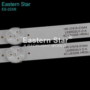 Barra de Retroiluminación para TV ES-223 <span class=keywords><strong>32D2900</strong></span> 32HR330M06A8V0 4C-LB3206, Tira de Retroiluminación LED para T C L, 2 Piezas/Juego - Product Image 2