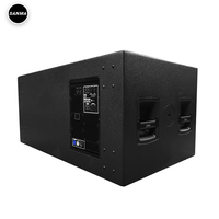 Subwoofer actif double 18 pouces Sub 8008-AS avec haut-parleur Line Array Hdl 6A, système de sonorisation professionnel amplifié, subwoofer 8008