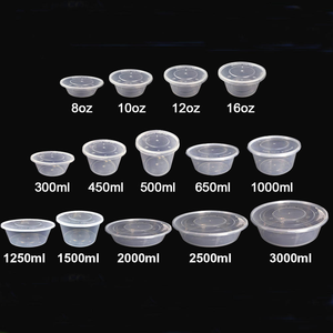 Contenants alimentaires rectangulaires jetables transparents en plastique pour la préparation des repas avec couvercles anti-fuite, boîtes à lunch à emporter en gros - Product Image 4