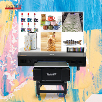 Impresora UV de Cama Plana TechJet 9060 6090, Plotter de Inyección de Tinta Digital Automático para Acrílico, Vidrio y Carcasas de Teléfono