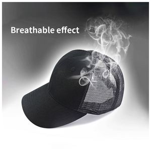 Casquette Snapback en coton avec broderie de logo personnalisé, très haute qualité, noir et bleu - Product Image 2