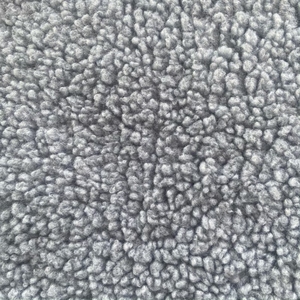 100% Polyester berbère polaire tissu pour couverture ou veste hommes faux Sherpa polaire fausse fourrure tissu - Product Image 4