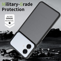 Étui de téléphone antichoc en TPU+PC mat, anti-rayures, mince, anti-traces de doigts, tendance streetwear pour S24 S25 S26 Edge