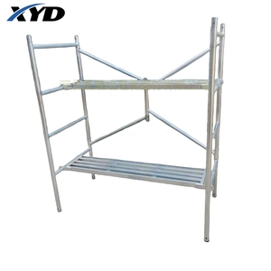 Khung giàn giáo di động có thể gập lại với thang | <span class=keywords><strong>h</strong></span>ệ thống giàn giáo xây dựng di động - Product Image 4