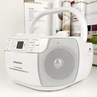 Kaset Penerima Radio Fm USB Mp3 Am, Speaker Putih Kualitas Tinggi dengan CD Player