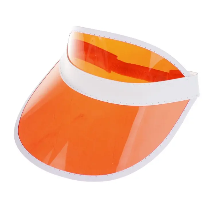 Topi Visor Matahari Plastik Kustom Topi Visor UV Grosir