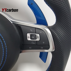 YTcarbon per il trasportatore Amarok <span class=keywords><strong>T6</strong></span> Multivan <span class=keywords><strong>Caddy</strong></span> Upgrade a R stile Custom reale in fibra di carbonio volante - Product Image 4