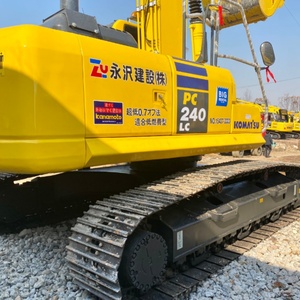 Excavatrice d'occasion Komatsu PC240 PC200 PC240 d'origine japonaise, excavatrice d'occasion Komatsu PC240 de 24 tonnes, excavatrice de taille moyenne - Product Image 3