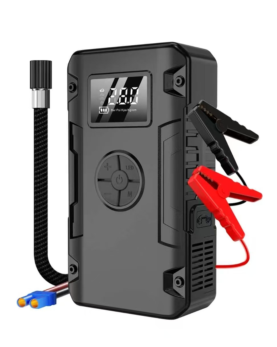 <strong>2026</strong> L963 4IN1 Hot Sale boost <strong>12V</strong> 1000A 10000MAH Car <strong>Portable</strong> <strong>Jump</strong> <strong>Starter</strong> Power Bank Power Station Battery with air Compressor