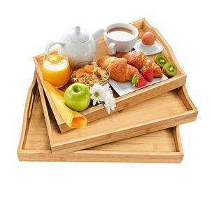 Simple rectangular bamboo <b>dinner</b> plate/Japanese style bamboo <b>tray</b>/tea <b>tray</b> for home use, hotel/restaurant bamboo and wood <b>tray</b> - Product Image 2