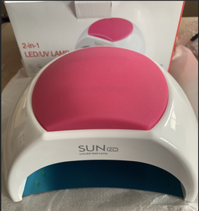 SUN 2C LED โคมไฟทำเล็บ,โคมไฟยูวีเล็บ48W เหมาะสำหรับเจล33ลูกปัดจอแสดงผล LED เครื่องเป่าเล็บอัตโนมัติ - Product Image 2