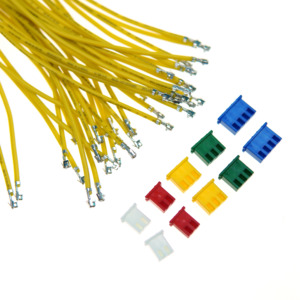 200 ° Cavo resistente al calore 28AWG multicolore opzionale con connettore JST GH 2P/3P/4P per droni - Product Image 2