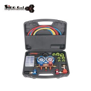 Система кондиционирования HVAC A/C, набор манометров для трубопровода переменного тока, латунный R134A, комплект автоматического обслуживания - Product Image 2