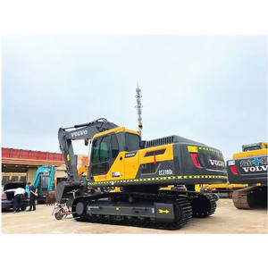 Excavatrice d'occasion Volvo Ec210 20 tonnes, équipement lourd, provenance Japon, pour travaux de construction, moteur principal - Product Image 6