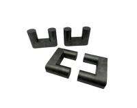 Grand noyau toroïdal en ferrite magnétique, prix raisonnable, usine chinoise, grands noyaux d'anneau en ferrite Mn Zn