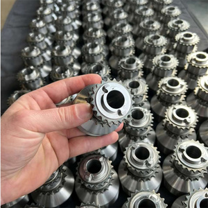 Pièces de moteur de mise à niveau automobile, moyeu de vilebrequin à spline à blocage par goupille en aluminium forgé N55 S55 - Product Image 5