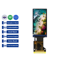 1,05 Zoll 120*240 GC9A01 Kleines SPI TFT LCD-Display 1,05 Zoll 13-Pin 4-SPI LCD-Modul Kundenspezifisches Touchscreen-Panel