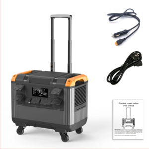 Nueva Estación de Energía Portátil de 200W-3000W con Batería Solar LiFePO4, Generador de Carga Inalámbrica, Onda Sinusoidal Pura, MPPT para Automóvil - Product Image 1