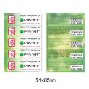 Thẻ nạp tiền điện thoại, thẻ ghi chú mật khẩu PVC, in ấn tùy chỉnh - Product Image 5