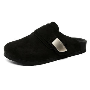 Les dernières sandales en daim personnalisées avec EVA, soutien de la voûte plantaire, amorti et design plat-Unisexe - Product Image 1