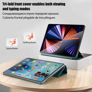 Funda inteligente para <span class=keywords><strong>iPad</strong></span> <span class=keywords><strong>Pro</strong></span> 11 2024, funda para tableta para <span class=keywords><strong>iPad</strong></span> <span class=keywords><strong>Pro</strong></span> 13 M4 12,9 2022, Clip magnético de sexta generación para Air 13 11 M2 Air 5 - Product Image 4