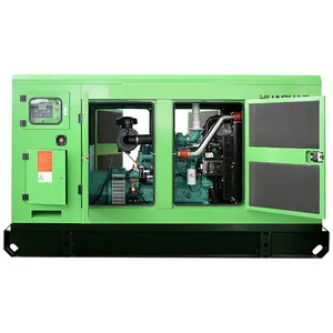 20 Kw Generatoren 40 50 100 200 300 400 Kw Kva Super Stille Diesel Generator Set Prijs