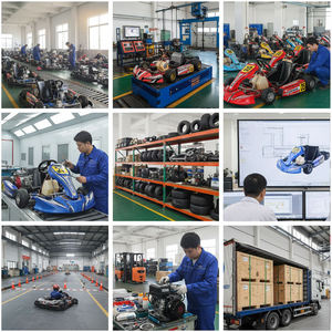 Équipement de jeu électrique, machine d'arcade, volant en acier, <span class=keywords><strong>karting</strong></span>, jeu de course, kart électrique - Product Image 4