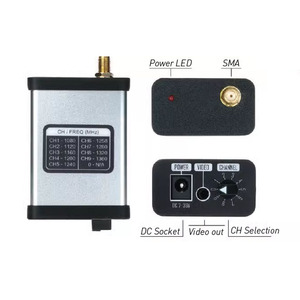 Transmisor de Video 1.3G 1.2G 8CH 800MW, Transmisor y Receptor de Audio y Video FPV - Product Image 5