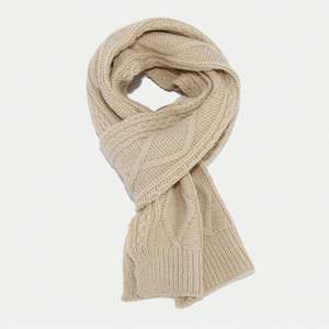 Bükümlü Örgü Şapka, Atkı Eldiven Seti Kadınlar İçin Sonbahar Kış Termal Üç Parçalı Takım Çok Satan - Product Image 4