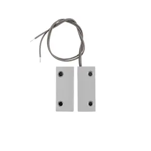 Interruptor magnético de puerta de metal con cable de aleación de zinc y aleación de aluminio