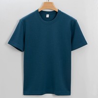 T-shirts respirants en tissu Air Layer 77% coton 23% polyester 300 g/m² de haute qualité Coupe classique pour hommes