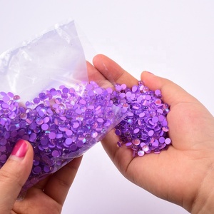 Free Samples Factory Wholesale Glass SS6-SS20 Half Round Crystals Rhinestone Mermaid Tear <b>Drops</b> Rhinestones for Nail Decoration - Product Image 4