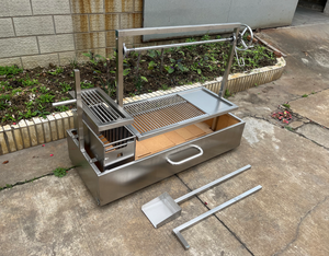 Stainless Steel Santa Maria <strong>Grill</strong> With Brasero Argentine Argentina <strong>Argentinian</strong> Charcoal <strong>Grill</strong> Parilla Outdoor Bbq <strong>Grill</strong> - Product Image 2