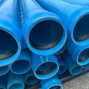 <span class=keywords><strong>Tuyau</strong></span> d'eau haute pression de grand <span class=keywords><strong>diamètre</strong></span> en <span class=keywords><strong>PVC</strong></span>-O bleu SDR65 SDR45 pour l'irrigation - Product Image 1
