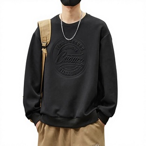 Felpa con cappuccio da <span class=keywords><strong>uomo</strong></span> 80-280 Jin, girocollo oversize, a maniche lunghe, antipiega, tinta unita, primavera-autunno, trendy, <span class=keywords><strong>taglie</strong></span> forti - Product Image 1