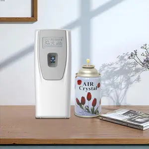 Distributeur de parfum pour toilettes inteligente Distributeur automatique de parfum en aérosol frais avec support mural LCD Prix d'usine